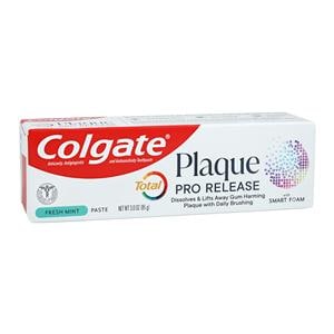Colgate Total Plaque Pro-Release Fresh Mint Toothpaste 3 oz 0.45% SNF2 24/Ca