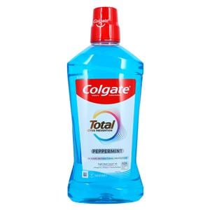 Colgate Total Mouthwash Peppermint Bundle 1 Liter 6/Bx