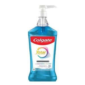 Colgate Total Mouthwash Peppermint Bundle 1 Liter 6/Bx