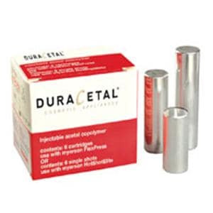 DuraCetal Denture Resin D3 6/Pk