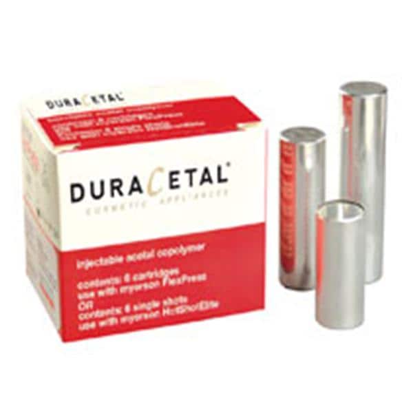 DuraCetal Denture Resin D4 6/Pk