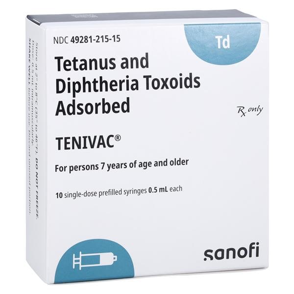 Tenivac Tetanus Toxoid/ Diphtheria Adolescent/Adult Injectable 0....