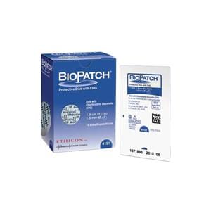 Bio-Patch Chlorhexidine Gluconate IV Dressing 3/4" Diameter Sterile Disk