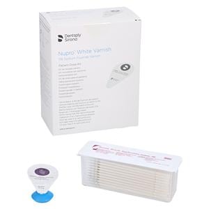 NUPRO Fluoride Varnish Unit Dose 5% NaF 0.4 mL Grape White 100/Bx, 4 BX/CA