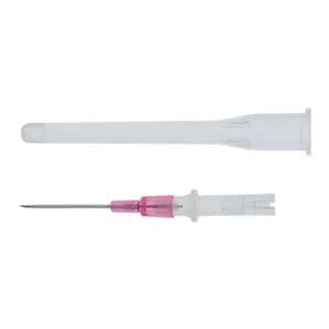 Jelco Peripheral IV Catheter 20 Gauge 1" Pink Straight Ea, 200 EA/CA