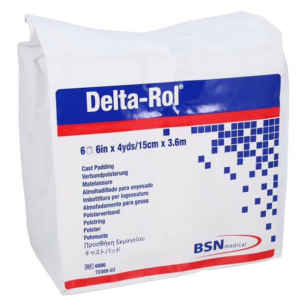 Delta-Rol Cast Padding White 6"x4yd