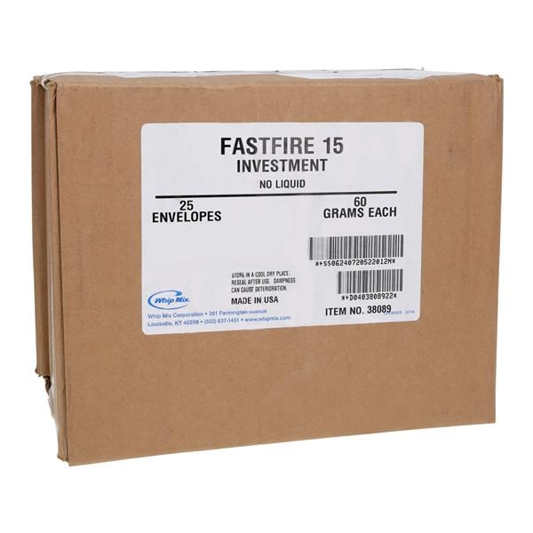 FastFire 15 Casting Investment Fine Grain Phosphate 25/Ca