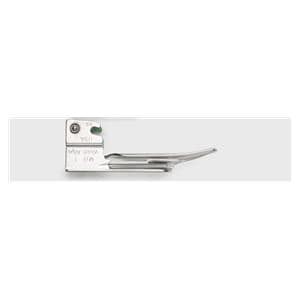Laryngoscope Blade Size 1 Infant Miller Fiber Optic