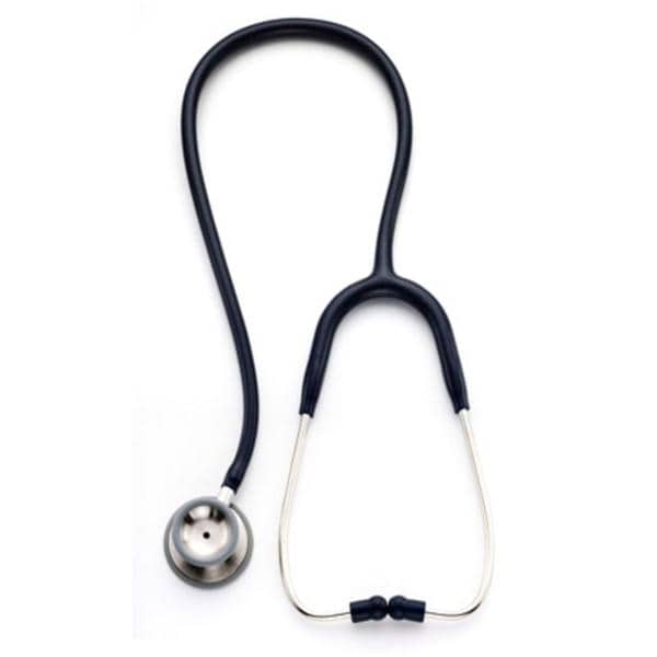 Professional Stethoscope Adult Navy Single Lumen Tubing Ea