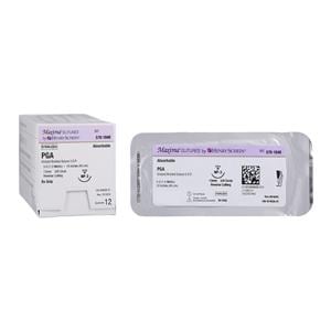 Maxima Suture 5-0 1-18" Polyglycolic Acid Braid NP-3 Undyed 12/Bx