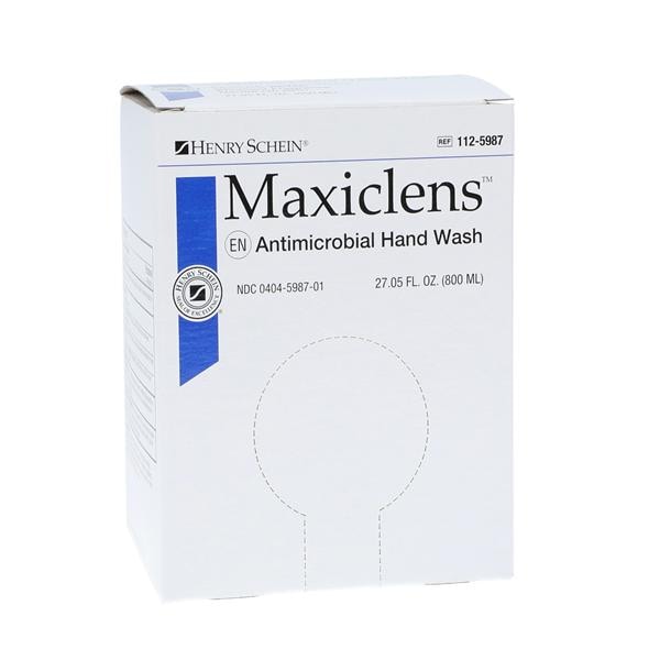 HSI Maxiclens Starter Kit Soap 800 mL W/ Dispenser Mild Pleasant Fragrance 1/Bx, 12 BX/CA