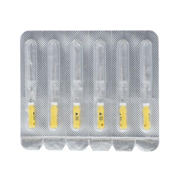 Maxima Hand K-Reamer 21 mm Size 50 Yellow 6/Pk product image