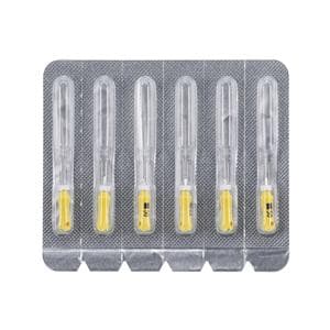 Maxima Hand K-File 21 mm Size 50 Yellow 6/Pk