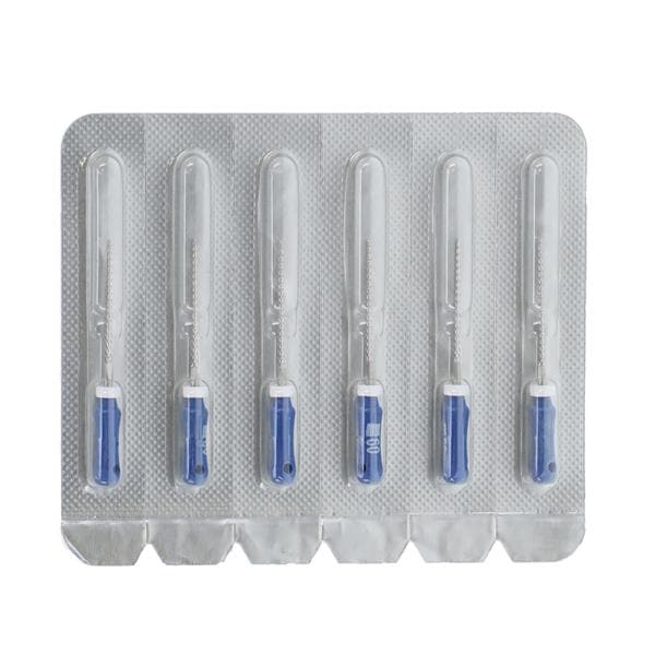 Maxima Hand K-File 21 mm Size 60 Blue 6/Pk