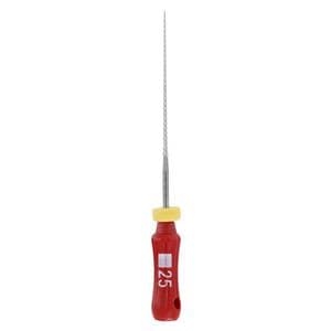 Maxima Hand K-File 25 mm Size 25 Red 6/Pk