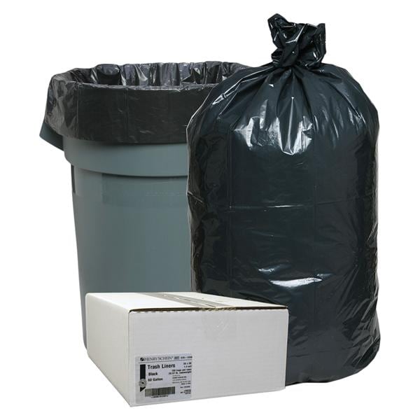 Bag Trash Low Density Plastic 1.4mil 60 Gallon 100/Ca