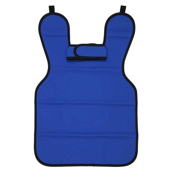 Maxi-Gard Lead X-Ray Apron Adult Blue With Collar Ea