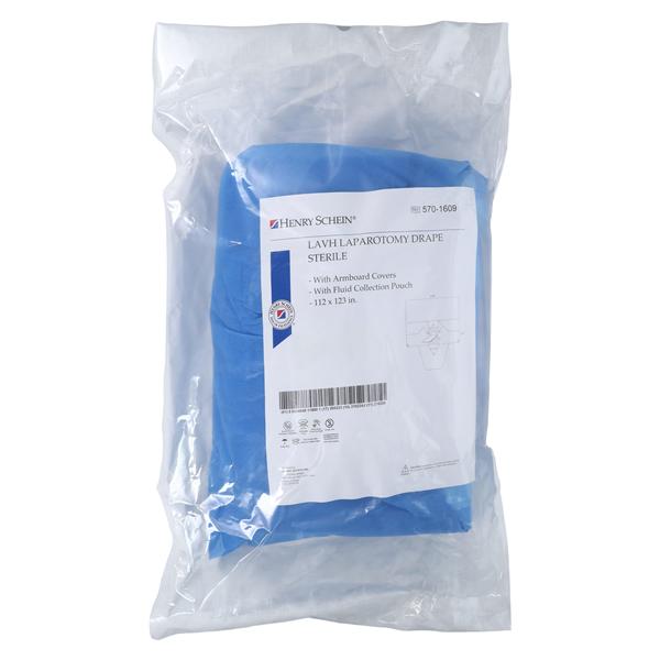 112x123" Sterile LAVH Laparotomy Drape