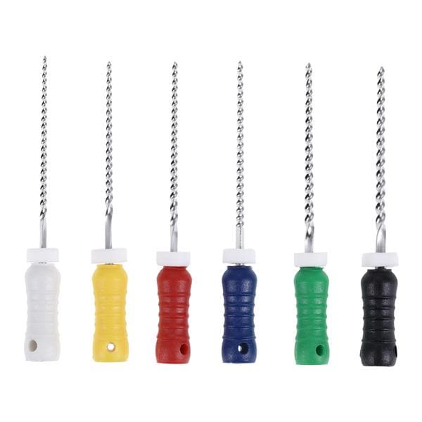 Endoflex Hand K-File 21 mm Size 45-80 Stainless Steel Assorted 6/Bx product image