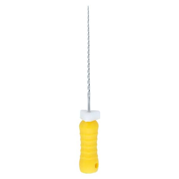 Endoflex Hand Instruments Reamer 21 mm Size #20 Stainless Steel Yellow 6/Bx