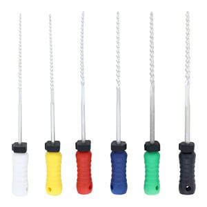 Endoflex Hand Instruments K-File 31 mm Size 45-80 Stainless Steel Assorted 6/Bx