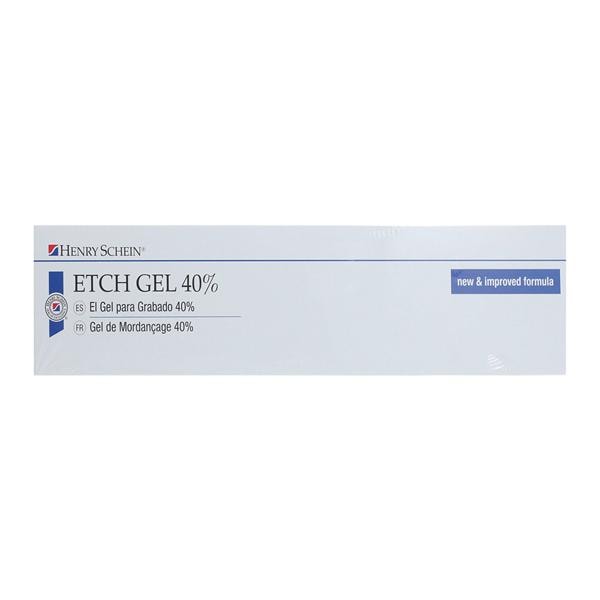 40% Phosphoric Acid Dentin and Enamel Etching Gel Jumbo Syringe Kit 60gm/Kt product image