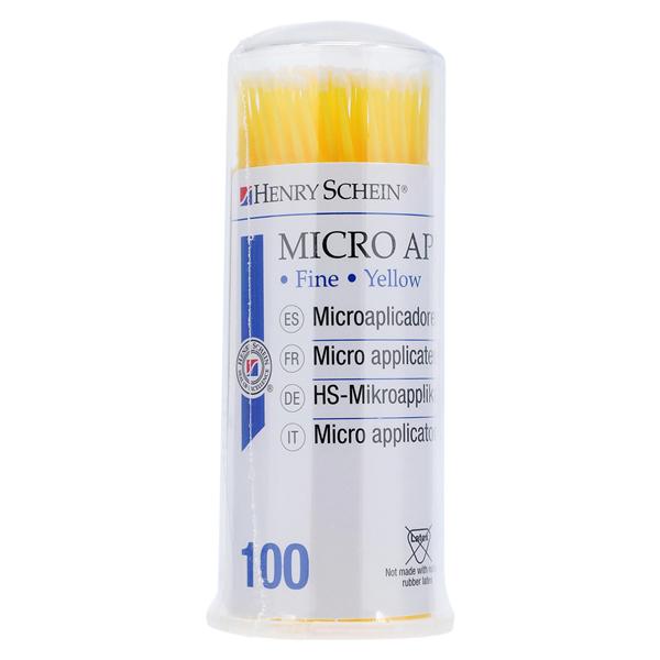 Bendable Micro Applicator Fine Yellow 100/Pk product image