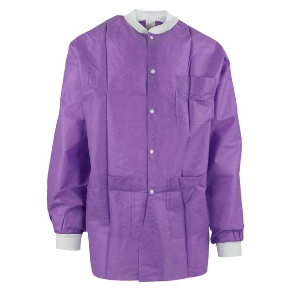 Criterion Protective Jacket SMS Large Purple 10/Pk
