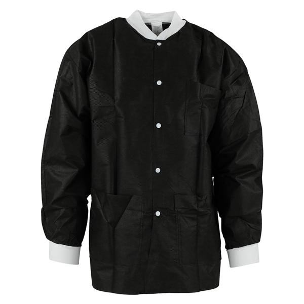 Criterion Protective Jacket SMS Small Black 10/Pk