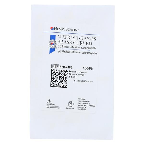 Curved T-Bands 0.002 in 100/Pk product image