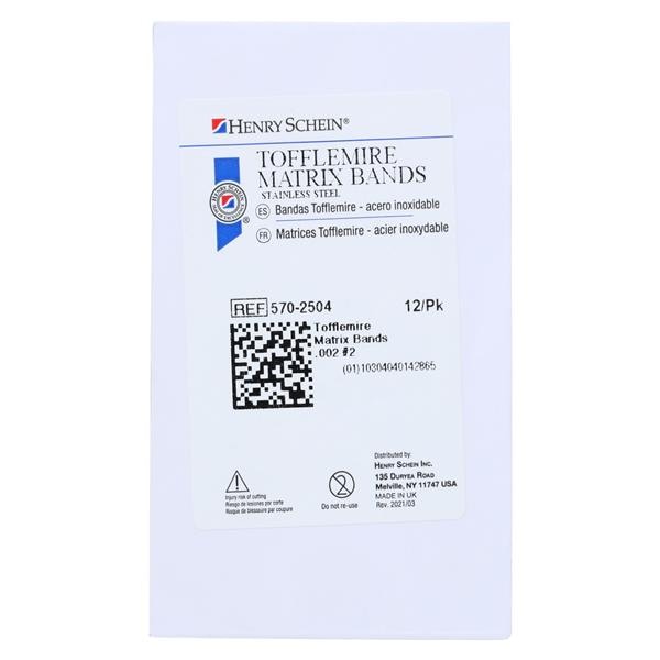 Tofflemire Matrix Band 0.002 in 12/Pk product image