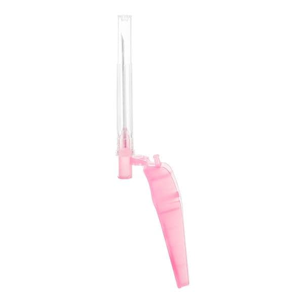 Safety Needle 18gx1-1/2" Pink Safety Shield 100/Bx, 8 BX/CA