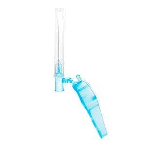 Safety Needle 23gx1" Blue Safety Shield 100/Bx, 8 BX/CA