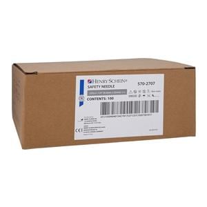 Safety Needle 27gx1-1/4" Gray Safety Shield 100/Bx, 8 BX/CA