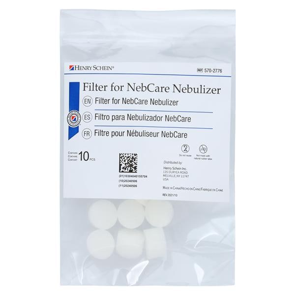 Filter Nebulizer For NebCare Nebulizer 10/Bg