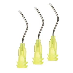Prebent Infusor Tips Yellow 19 Gauge 100/Pk