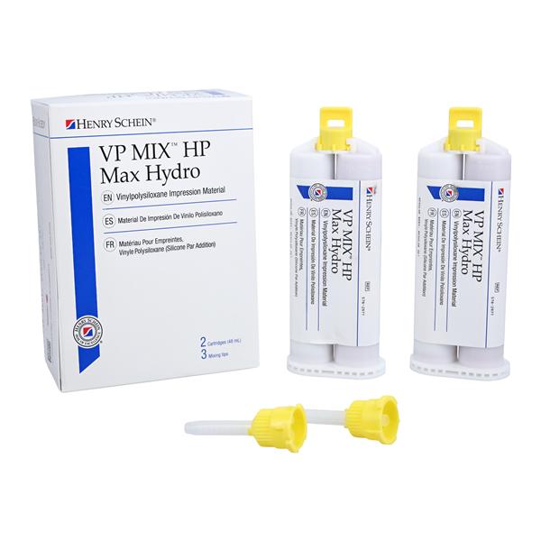 VP Mix HP Max Hydro Impression Material Cartridge Reg St RB Intro Kit 2/Pk thumbnail 5