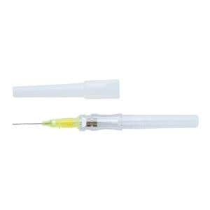 Blood Control IV Catheter Push Button 24 Gauge 0.75" 50/Bx