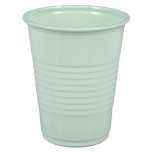 Drinking Cup Plastic Green 5 oz Disposable 1000/Ca