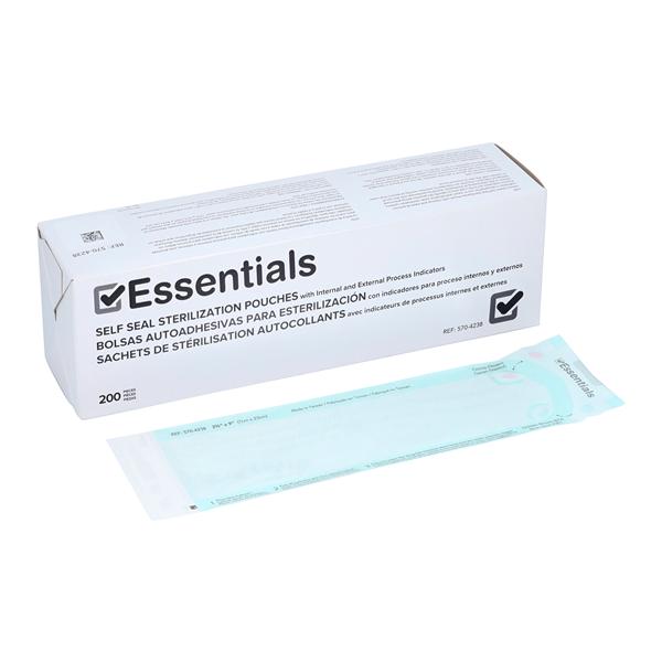 Essentials Sterilization Pouch Self Seal 2.75 in x 9 in 200/Bx