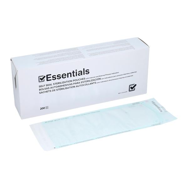 Essentials Sterilization Pouch Self Seal 4.25 in x 11 in 200/Bx
