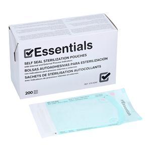 Essentials Sterilization Pouch Self Seal 3.5 in x 5.25 in 200/Bx, 6 BX/CA