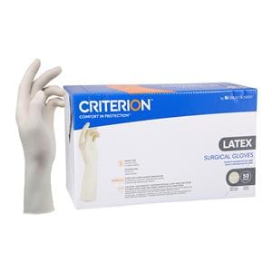 Criterion Latex Surgical Gloves 5.5 Natural 50Pr/Bx, 4 BX/CR