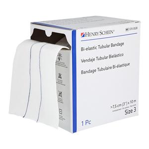 Tubular Bandage Viscose/Polyamide/Elastane 3"x11yd White Non-Sterile Ea, 27 EA/CA