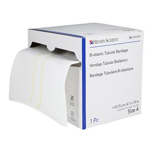 Tubular Bandage Viscose/Polyamide/Elastane 4"x11yd White Non-Sterile Ea, 16 EA/CA