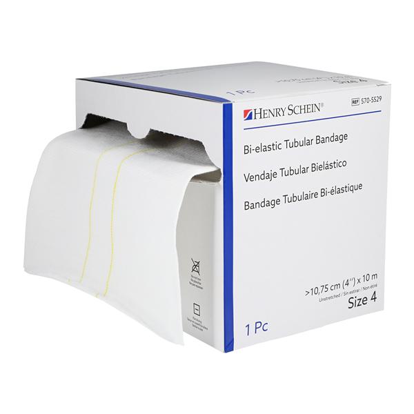 Tubular Bandage Viscose/Polyamide/Elastane 4"x11yd White Non-Sterile Ea, 16 EA/CA