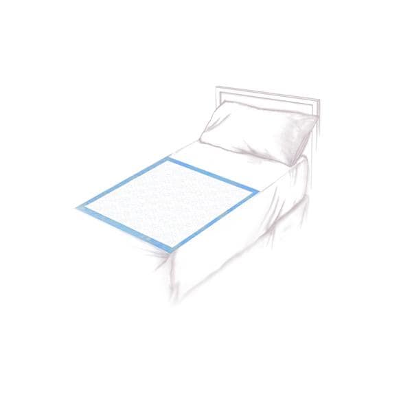 Harmonie Tena Incontinence Underpad Unisex 23x36" Extra White/Blue 25/Pk