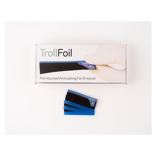 TrollFoil Articulating Foil Strips Blue Premounted Strips 500/Bx