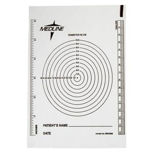 Bullseye Wound Measure Ruler Paper Universal