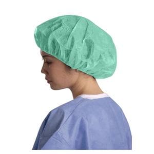 Boundary Bouffant Cap Green 500/Ca